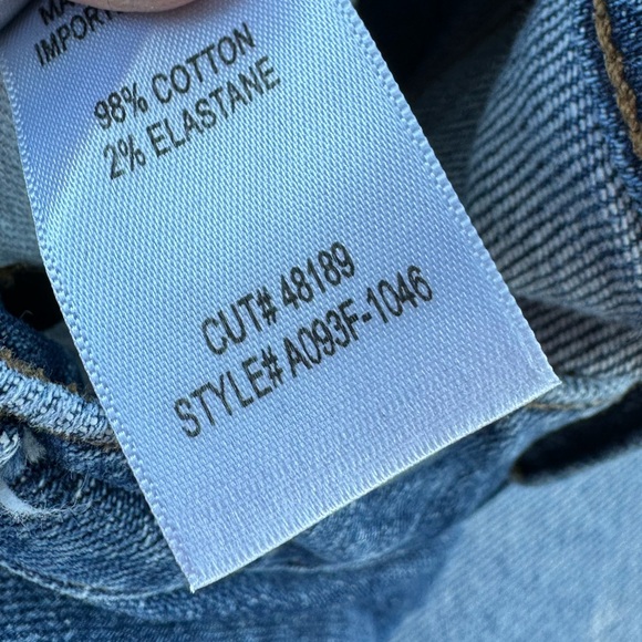 Agolde Nico High Rise Slim Fit Jeans Size 28 - Picture 8 of 12